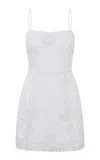 Loveshackfancy Olivine Linen Mini Dress In White