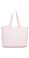 Loveshackfancy Oran Weekender Tote Angel Pink In Pink