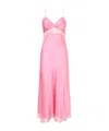 Loveshackfancy Orianna Lace-trimmed Slip Maxi Dress In Pink