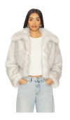 Loveshackfancy Orlen Jacket In White