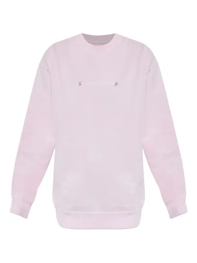 LOVESHACKFANCY PALO EMBROIDERED SWEATSHIRT