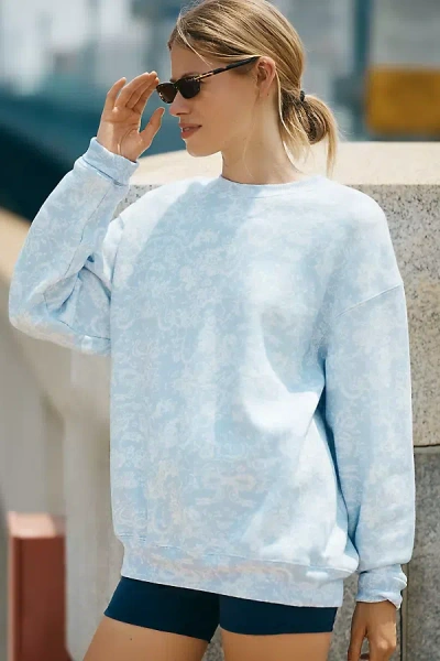 Loveshackfancy Palo Pullover In Blue