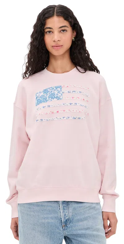 Loveshackfancy Palo Pullover Wistful Pink