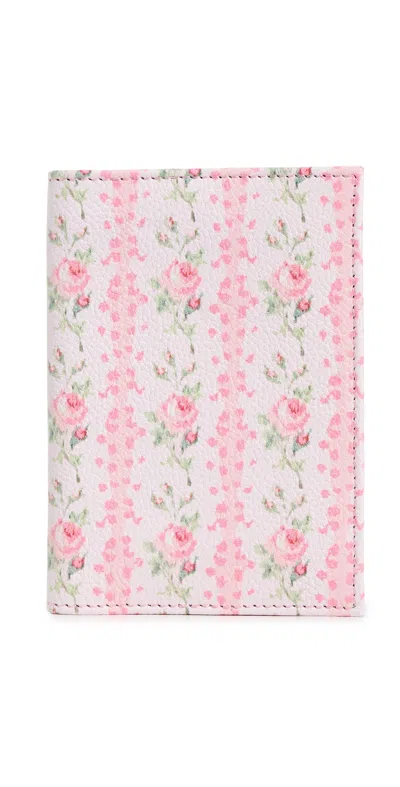 Loveshackfancy Passport Case Pink Macaroon