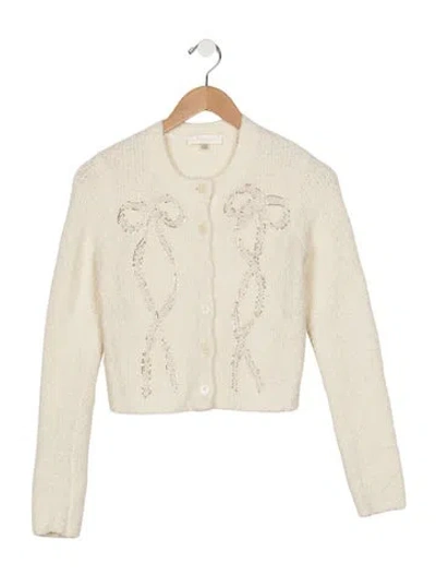 Pre-owned Loveshackfancy Patterned Jacket In Neutral