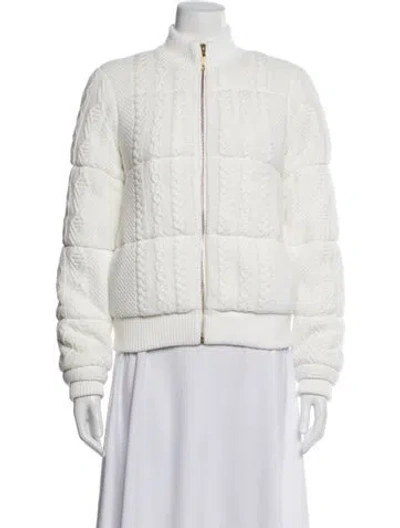 Pre-owned Loveshackfancy Patterned Jacket In Neutrals