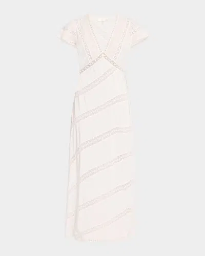 Loveshackfancy Perletta Maxi Dress In Off White