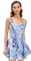 Loveshackfancy Piero Dress In Bluebell Cloud In Bluebell Cloud