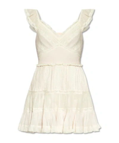 Loveshackfancy Presline Dress In Cream