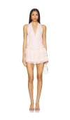 Loveshackfancy Presline Dress In Amaranth Pink