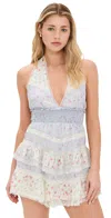 Loveshackfancy Prim Dress Pearled Blue In Pearled Blue