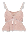 Loveshackfancy Printed Camisole In Pink