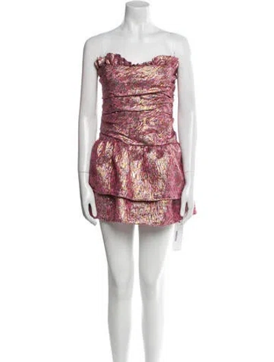 Pre-owned Loveshackfancy Printed Mini Dress