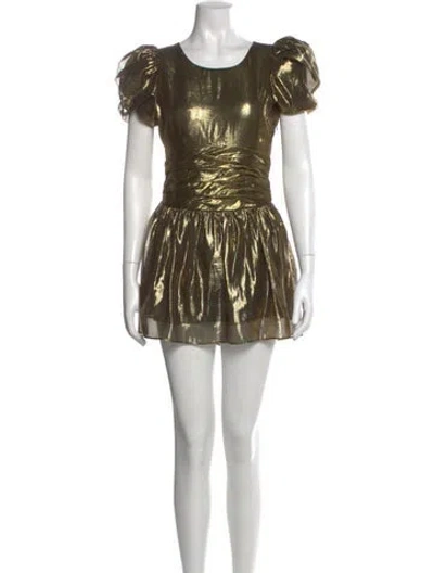 Pre-owned Loveshackfancy Printed Mini Dress