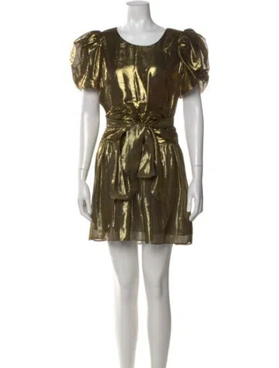 Pre-owned Loveshackfancy Printed Mini Dress