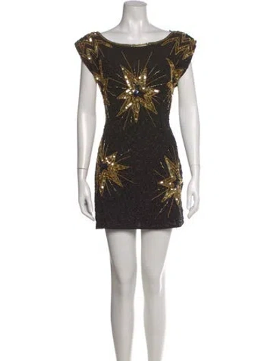 Pre-owned Loveshackfancy Printed Mini Dress In Multi