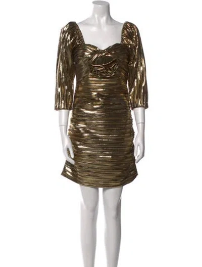 Pre-owned Loveshackfancy Printed Mini Dress W/ Tags