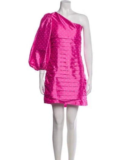 Pre-owned Loveshackfancy Printed Mini Dress W/ Tags In Pink