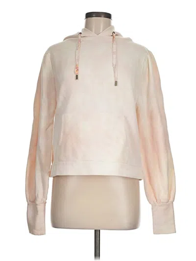 Pre-owned Loveshackfancy Pullover Hoodie In Pink