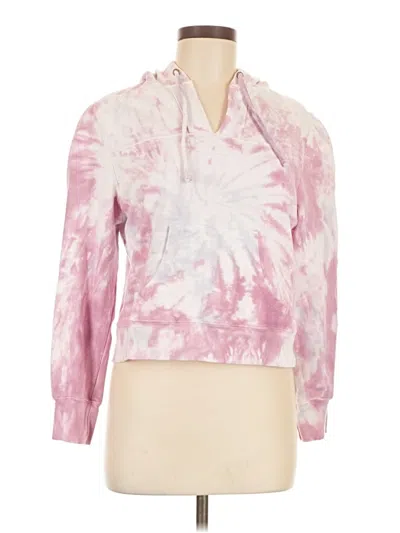 Pre-owned Loveshackfancy Pullover Hoodie In Pink