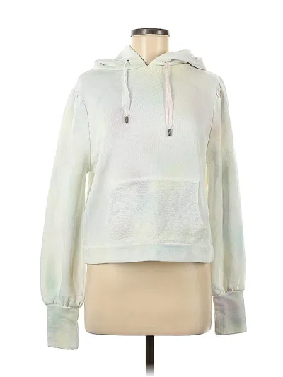 Pre-owned Loveshackfancy Pullover Hoodie In Silver
