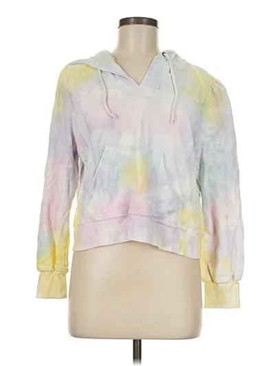 Pre-owned Loveshackfancy Pullover Hoodie In Yellow