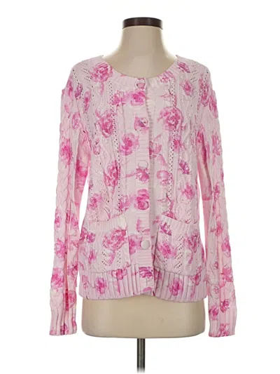 Pre-owned Loveshackfancy Pullover Sweater In Pink
