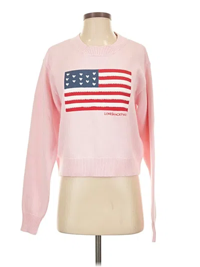 Pre-owned Loveshackfancy Pullover Sweater In Animal Print