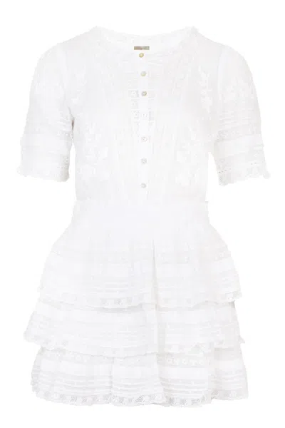 Loveshackfancy Quincy Dress White