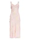 Loveshackfancy Radiance Ruffle Maxi Dress In Pink