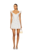 Loveshackfancy Rietta Dress In Blue