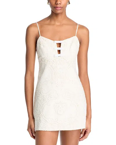 LOVESHACKFANCY LOVESHACKFANCY ROSALISA MINI DRESS