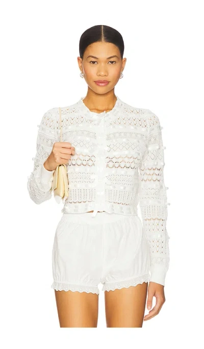 Loveshackfancy Roselline Cardigan