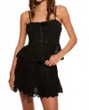 Loveshackfancy Rowina Top In Black In Black