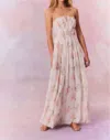 Loveshackfancy Santee Dress In Pearl In Multi