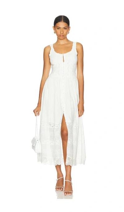 Loveshackfancy Santelle Dress In White