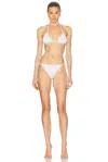 Loveshackfancy Saoirse Bikini Set In Skylight Blue