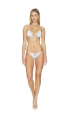 Loveshackfancy Saoirse Bikini In White