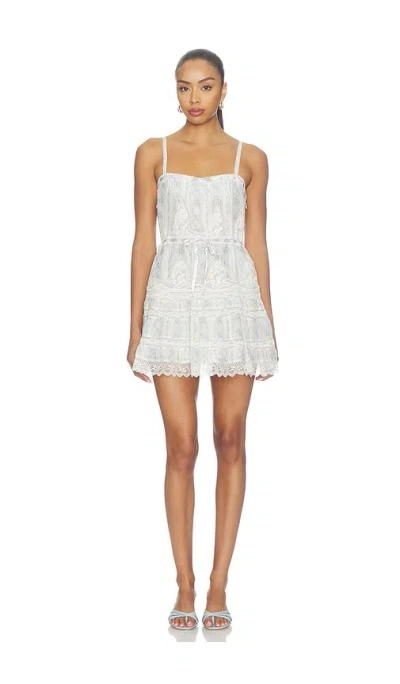 Loveshackfancy Saphirae Dress In White