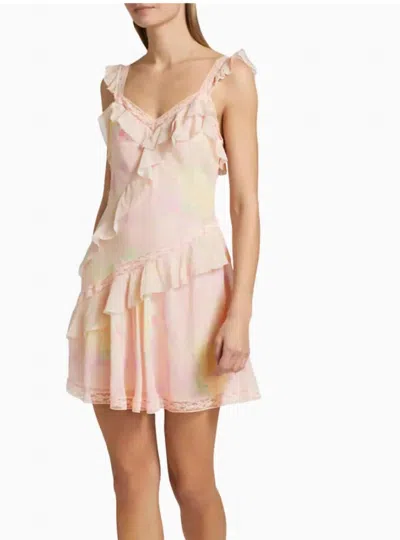 Loveshackfancy Serima Mini Dress In Strawberry Tart In Multi