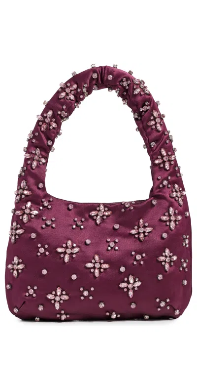 Loveshackfancy Serina Purse Faded Merlot