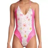 Loveshackfancy Shailee One Piece In Bright Peony In Pink