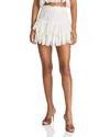 Loveshackfancy Shailo Skirt In Optic White