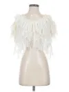Loveshackfancy Short Sleeve Blouse In Ivory