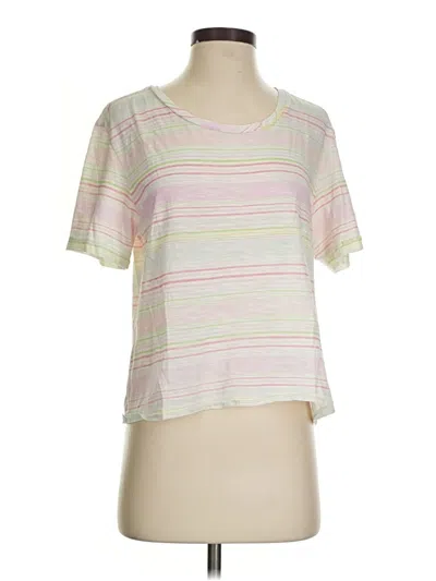Pre-owned Loveshackfancy Short Sleeve T-shirt In Pink