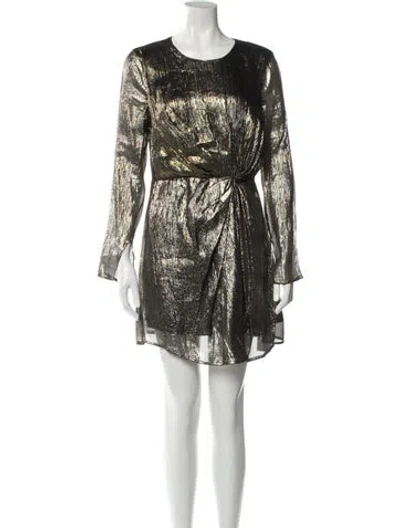 Pre-owned Loveshackfancy Silk Mini Dress