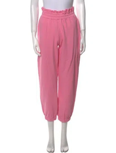 Pre-owned Loveshackfancy Skinny Leg Pants W/ Tags In Pink