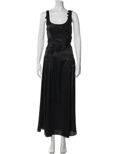 Pre-owned Loveshackfancy Skirt Set W/ Tags In Black