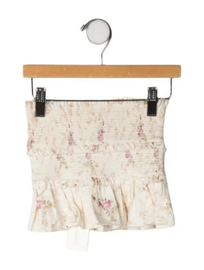 Pre-owned Loveshackfancy Babies' Skirt W/tags In Neutrals