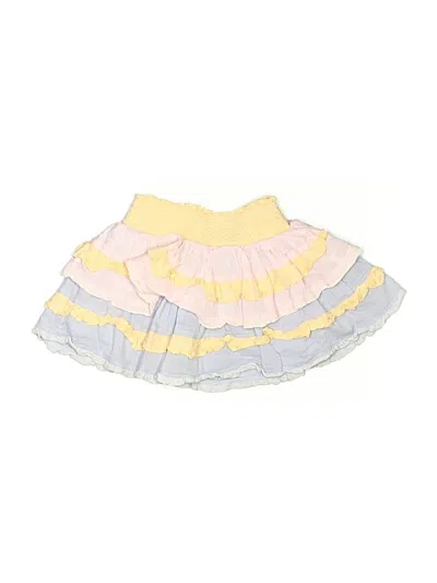 Pre-owned Loveshackfancy Kids' Skirt In Yellow